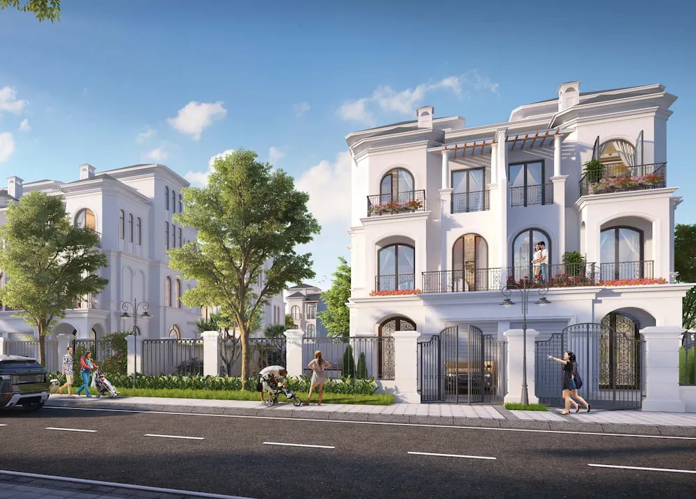 biệt thự song lập vinhomes green paradise