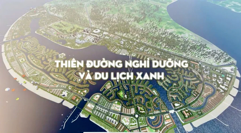 Vị trí dự án Vinhomes Green Paradise Cần Giờ 